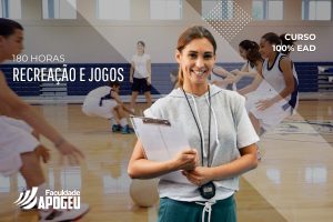 RECREAÇÃO E JOGOS - 180 HORAS